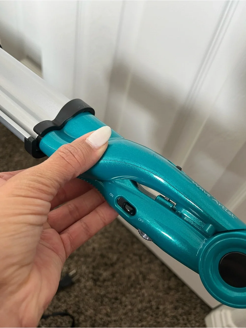 Bed Head Wave Artist Deep Waver Hair Crimper | Teal | Works Great
